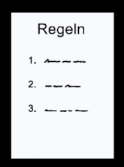 Für Leichte Sprache gibt es Regeln.